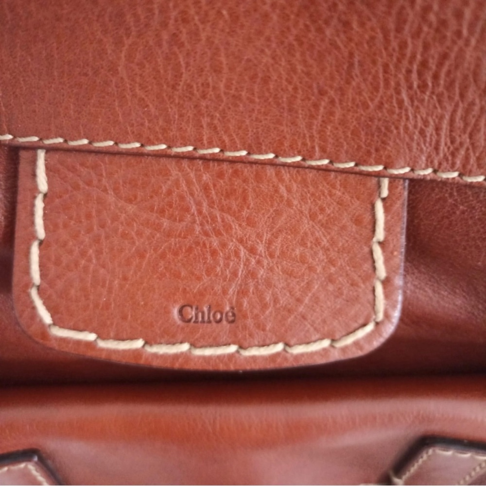 Chloe Edith Bag in Ecureil Brown Large - Picture 3 of 10